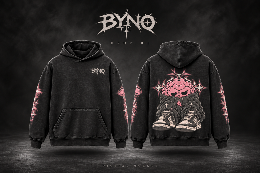 BYNO Drop 01: Afterlife Hoodie Sun Fade